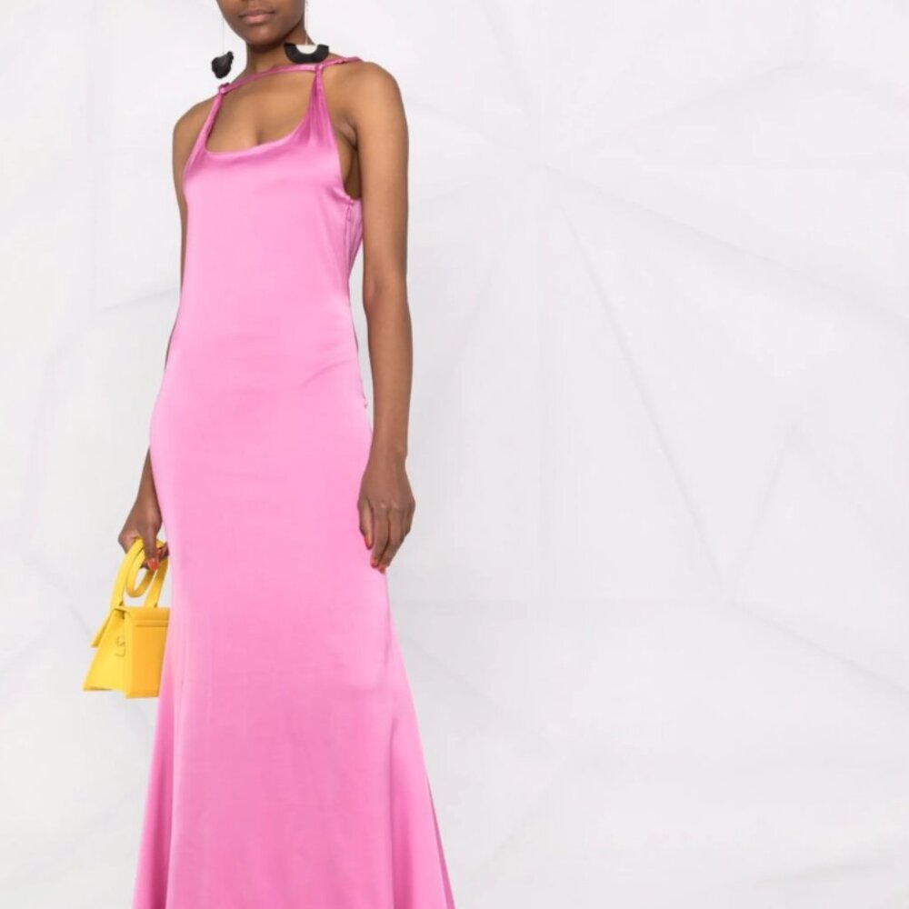 NWT - Pink Slip Dress Gown - La Robe Mentalo - Jacquemus - FR 34 / US 2